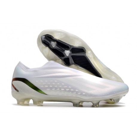 Fotbollsskor för Män adidas X Speedportal+ FG Vit