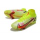 Nike Mercurial Superfly 8 Elite FG fotbollsskor Volt Svart Bright Crimson