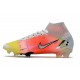 Nike Mercurial Superfly 8 Elite FG fotbollsskor Vit Röd Svart