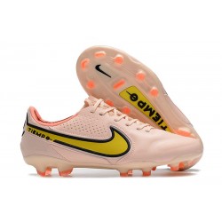 Nike Fotbollsskor Tiempo Legend IX Elite FG Lucent - Orange Gul Rosa