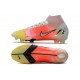 Nike Mercurial Superfly 8 Elite FG fotbollsskor Vit Röd Svart