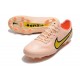 Nike Fotbollsskor Tiempo Legend IX Elite FG Lucent - Orange Gul Rosa