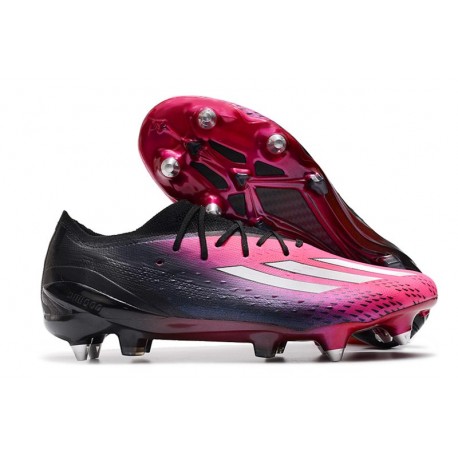 adidas Fotbollsskor X Speedportal.1 SG Svart Rosa Rosa