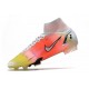 Nike Mercurial Superfly 8 Elite FG fotbollsskor Vit Röd Svart