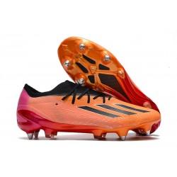 adidas Fotbollsskor X Speedportal.1 SG Orange Svart