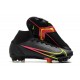 Nike Mercurial Superfly VIII Elite DF FG Black x Prism - Svart Gul Röd