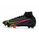 Nike Mercurial Superfly VIII Elite DF FG Black x Prism - Svart Gul Röd