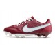 Nike Tiempo Legend IX Elite FG Blueprint - Bordeaux Vit Rosa