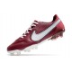 Nike Tiempo Legend IX Elite FG Blueprint - Bordeaux Vit Rosa