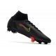 Nike Mercurial Superfly VIII Elite DF FG Black x Prism - Svart Gul Röd