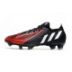 adidas Predator Edge.1 Low FG Herrar Svart Vit Röd