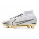 Nike Air Zoom Mercurial Superfly 9 Elite FG Vit Guld