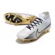 Nike Air Zoom Mercurial Superfly 9 Elite FG Vit Guld