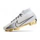 Nike Air Zoom Mercurial Superfly 9 Elite FG Vit Guld