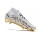 Nike Air Zoom Mercurial Superfly 9 Elite FG Vit Guld