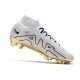 Nike Air Zoom Mercurial Superfly 9 Elite FG Vit Guld