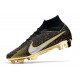 Nike Air Zoom Mercurial Superfly 9 Elite FG Svart Guld Silver