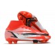 Nike Mercurial Superfly 8 Elite FG fotbollsskor CR7 Spark Positivity - Röd Svart Vit Orange