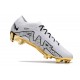 Nike Air Zoom Mercurial Vapor 15 Elite FG Vit Guld