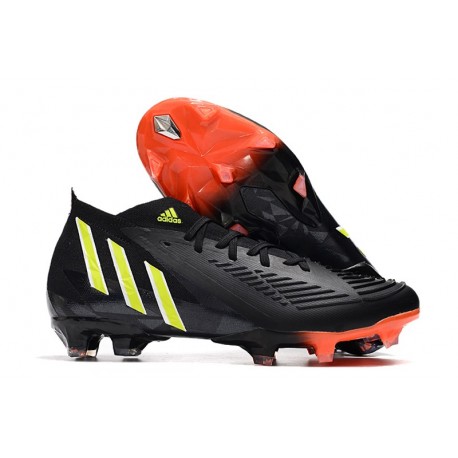 adidas Predator Edge.1 FG Fotbollsskor för Män Svart Gul