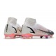 Nike Mercurial Superfly VIII Elite DF FG Rawdacious - Vit Röd Rosa