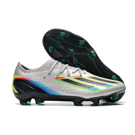 adidas Fotbollsskor X Speedportal.1 FG Beyond Fast - Silver Svart Gul