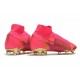 Nike Mercurial Superfly VIII Elite DF FG Rosa Guld Svart