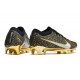 Nike Zoom Mercurial Vapor XV Elite FG Svart Guld Silver