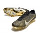 Nike Zoom Mercurial Vapor XV Elite FG Svart Guld Silver