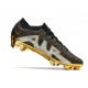 Nike Zoom Mercurial Vapor XV Elite FG Svart Guld Silver