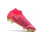 Nike Mercurial Superfly VIII Elite DF FG Rosa Guld Svart