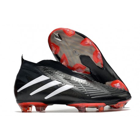 adidas Predator Edge + FG Svart Vit Röd 