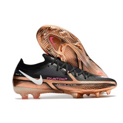 Fotbollsskor för Män Nike Phantom GT2 Elite FG Generation - Brun Vit Svart