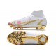 Nike Mercurial Superfly 8 Elite FG fotbollsskor Vit Rosa Guld