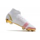 Nike Mercurial Superfly 8 Elite FG fotbollsskor Vit Rosa Guld