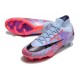 Nike Zoom Mercurial Superfly IX Elite FG MDS006 Cobalt Bliss Svart Fuchsia Dream