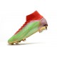 Nike Mercurial Superfly 8 Elite FG fotbollsskor Grön Röd Guld