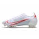 Fotbollsskor Nike Mercurial Vapor 14 Elite FG Vit Röd