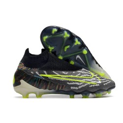 Nike Phantom GX Elite Dynamic Fit FG Link - Svart Neon Vit Blå