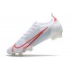 Fotbollsskor Nike Mercurial Vapor 14 Elite FG Vit Röd