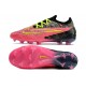 Skor Nike Phantom GX Elite FG Rosa Svart Gul