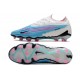 Skor Nike Phantom GX Elite FG Blast - Blå Rosa Vit Blå