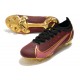 Fotbollsskor Nike Mercurial Vapor 14 Elite FG Röd Guld Rosa