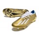 adidas Fotbollsskor X Speedportal.1 FG Guld Vit