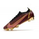 Fotbollsskor Nike Mercurial Vapor 14 Elite FG Röd Guld Rosa