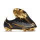 Fotbollsskor Nike Mercurial Vapor 14 Elite FG Svart Guld