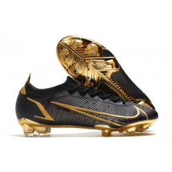 Fotbollsskor Nike Mercurial Vapor 14 Elite FG Svart Guld