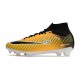 Nike Zoom Mercurial Superfly IX Elite FG Gul Svart