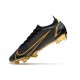 Fotbollsskor Nike Mercurial Vapor 14 Elite FG Svart Guld