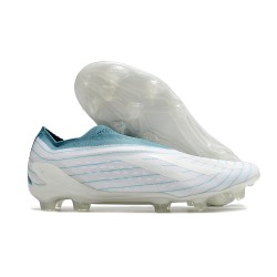 adidas Copa Pure+ FG Fotbollsskor Vit Grå Blå